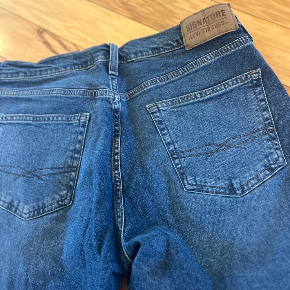 Levi Strauss Signature Mens Jeans Athletic Fit - Picture 10 of 12